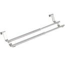Kitchen Towel Holder Extendable Bathroom Towel Bar Stainless Steel Storage  V7P8