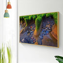 Diamond Painting Sea Pebble Full Round Rhinestone Picture DIY Kit 40x30cm