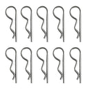 R-clip Retaining Pins for Brake Pad Tractor Clips Hitch Pin Marine 32mm/37mm