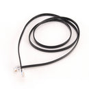1-meter Six-pin RJ12 Flat Phone Line 6P6C Green Copper 6-PIN Phone Line LJ