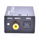 Digital Analog Audio Converter Optical Fiber Toslink Coaxial ATV DAC Amplifi Hn