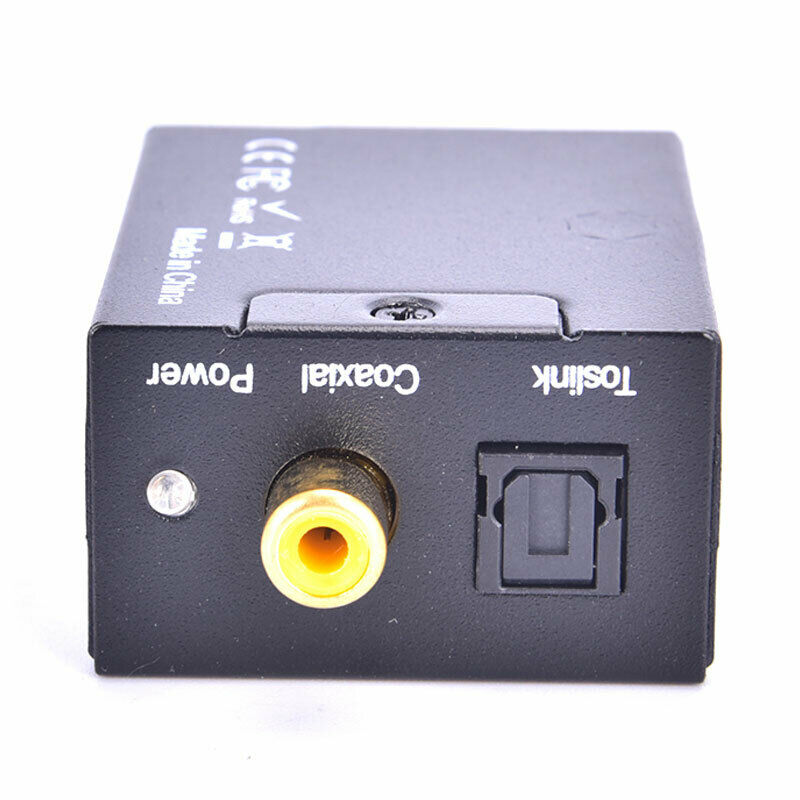 Digital Analog Audio Converter Optical Fiber Toslink Coaxial ATV DAC Amplifi Hn