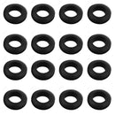 14mm Inner Dia Rubber Electrical Round Wire Grommets Gasket 20 Pcs J6L2