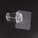 New Pure Clear Jelly Silicone Nail Art Stamper Scraper Sets Transparent Pol J1W7
