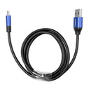 USB Type C Data Sync Fast Charging Cable for Android blue