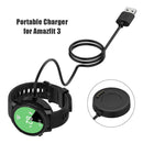 Charging Dock Station Magnetic Charger Cradle Cable Cord for Amazfit 3(A1928)