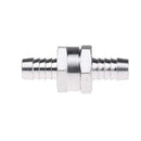 3Pcs 6mm 1/4 inch Chorme Aluminum Fuel Non Return One Way Check Valve Petro