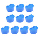 30x  Pigeon Parrot Chick Coop Feeder Cups Drinker Bowls Sand Cups