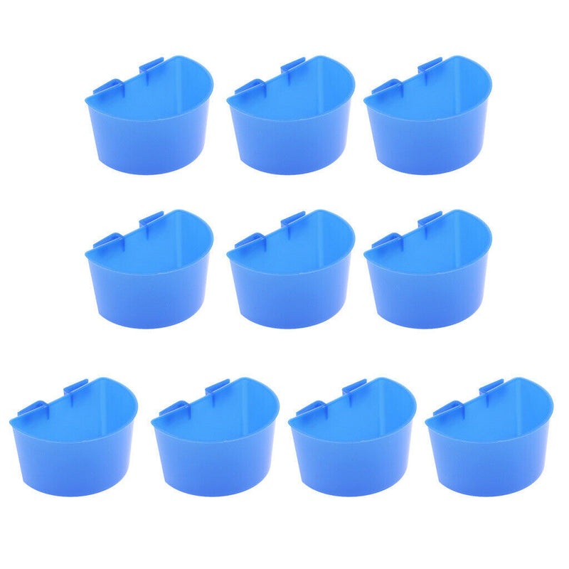 30x  Pigeon Parrot Chick Coop Feeder Cups Drinker Bowls Sand Cups