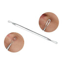 8Pcs Set Blackhead Extractor Tool Remover Pimple Blemish Comedone Kit Acne Clip