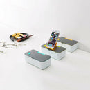 Microwave Lunch Box With Mobile Phone Bracket Food Container Bento Boxes Le O6M8