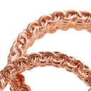 Women's Weave Twist Round Circle Sleeper Hoop Earrings Ear Jewelry Gift