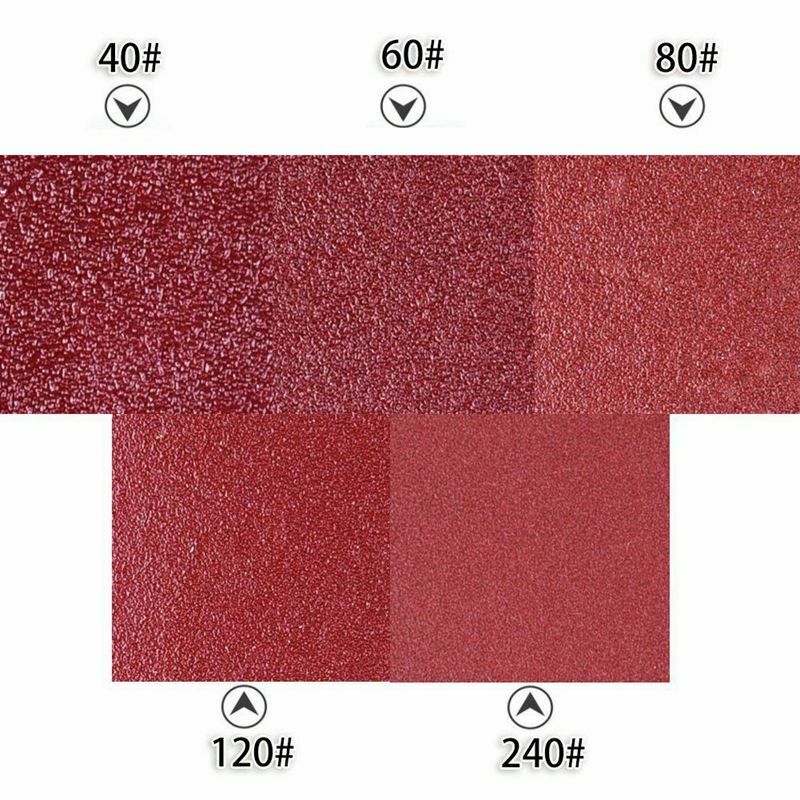50 Pieces Mouse Detail Sanding Sheets Sandpaper with Extra 2 Tips for Repla K7S8
