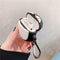 Anti-slip Silicone Case Little Penguin Pattern Protective Cover for FreeBuds 3