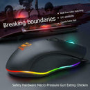 V1 Gaming Mouse USB Wired 3200DPI 16.8 Million Color RGB Backlight Mouse