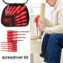 9 x/Set Insulated Screwdriver Set Electrician Dedicated Useful Magnetic Nic W0O7