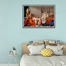 Jesus Fight Picture Puzzles 1000pcs Assembling Toys for Adults Child Games A