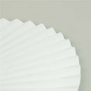 5pcs wedding white heart shaped diy painting paper fan hand held folding fans BX