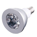 E14 3W 16 Colors RGB LED Light Bulb E14 Remote Control AC 90-240V