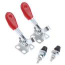 GH-201A Horizontal Toggle Clamp Quick-Release Toggle Clamps Set Hand Clip SEAU