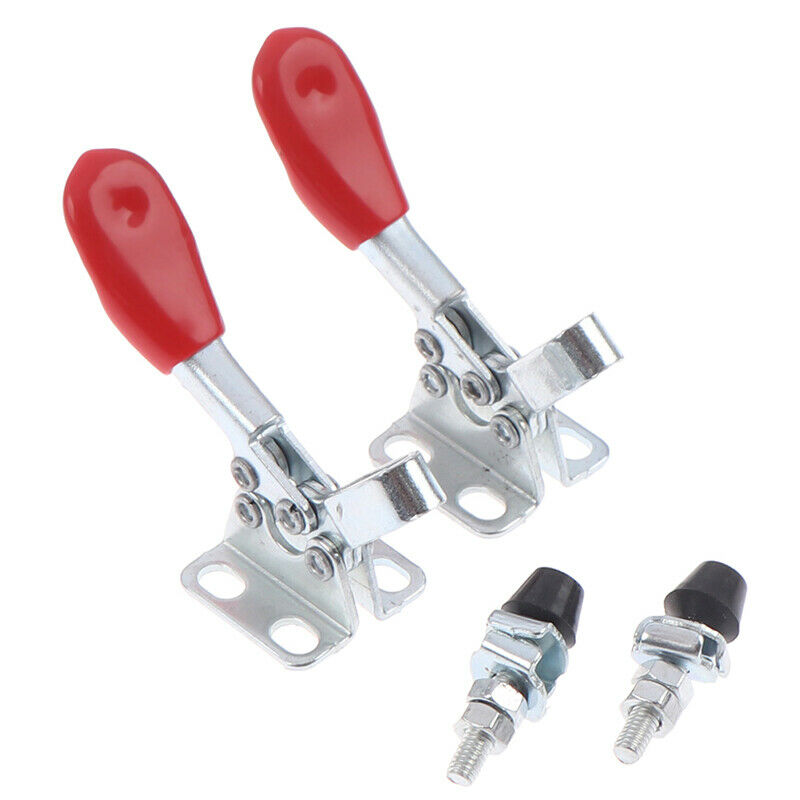 GH-201A Horizontal Toggle Clamp Quick-Release Toggle Clamps Set Hand Clip SEAU