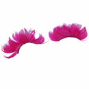 1 pair Makeup Beauty Theatrical Feather False Eyelashes, Eyelash with Reusa D5Q7