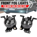 1Pair Car Bumper Fog Lamp Housing Fog Lamp Component Replacement Parts For