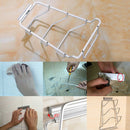 Lid Storage Pot RackÃ‚Â  Shelf Wall Hanging Hanger Space Aluminum Cover Portable