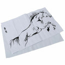 Horses Swagger glass living room interior trend for home decoration PVC wal