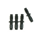 10x 8/11mm or 9/12 mm barbed straight connector extension for drip irrigation JR