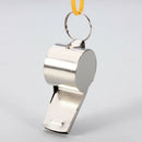 2pcs Outdoor Sports Metal Whistle Referee Match Camping Hiking Emergency Tool