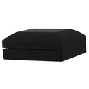 LED Lighted Necklace Box Rubber + Plush Pendant Case for Jewelry Display We