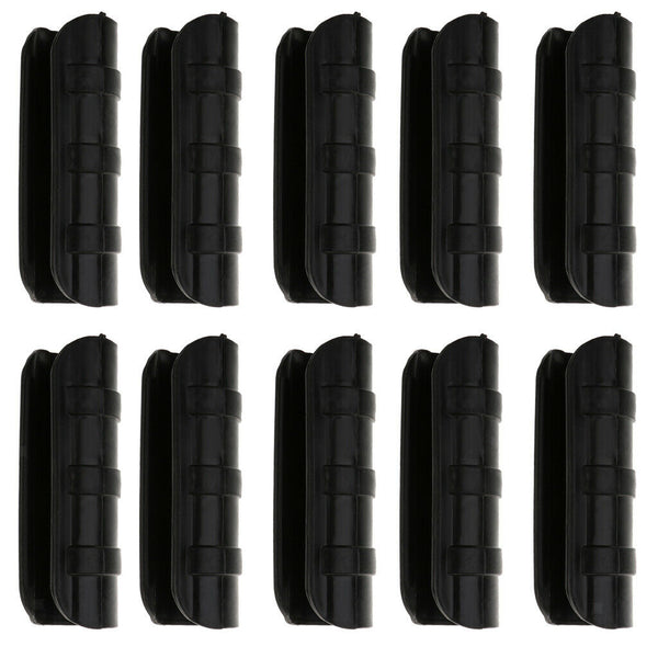 10 Pieces Greenhouse Frame Pipe Tube and Film Clip Clamp Connector Kit 25mm