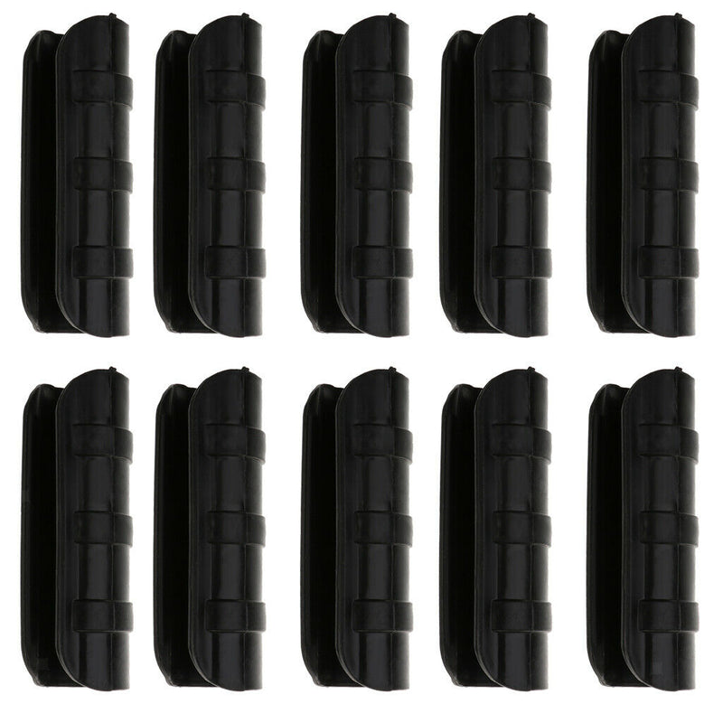 10 Pieces Greenhouse Frame Pipe Tube and Film Clip Clamp Connector Kit 25mm