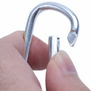Carabiner Spring Clip Snap Clasp Hook 45mm Carabina Keychain Camping,20pcs  K9P8