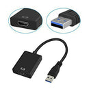 USB 3.0 Male to HDMI Female Converter HDTV Projector PC 1080P Video Adapter A