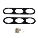 Rear Bumper Diffuser, Air Diversion Diffuser Panel Aluminium Alloy Rear Bumper