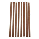 Finest 8pcs Softer Mahogany Guitar Edge Trim Inlay Strips 37cm/14.56inch