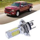 1pair H4 COB LED Bulb White Hi/Low Beam Motorcycle High 6000K Power Headlig G9U9