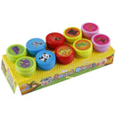 10Pcs animal Self-ink Stamps Goody Bag Pinata Fillers Kids Birthday Party Favor-