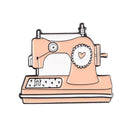 Cartoon Sewing Machine Brooches Enamel Badge Jacket Clothing Backpack Pins A