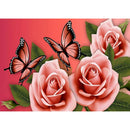 5D DIY Full Drill Diamond Painting Flowers Cross Stitch Mosaic Kit (WX087)