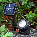 Solar Powered 6 LED Outdoor Garden Landscape Yard Spot Light Lawn Lamp Spotlight