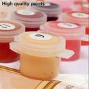 20"*16" Reeves Canvas Flower Window Paint By Numbers Artist Acrylic Painting Kit