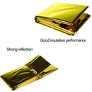 1x Outdoor Emergency Solar Blanket Survival Safety Insulating insulation Thermal