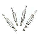 4pcs Self Centering Hinge Drill Bits Set,1/4inch Hex Shank, screw sizes 5/6