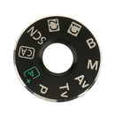 Function Dial Mode Plate Interface Cap Button Label for Canon EOS 6D EOS 5D3