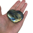 Romantic Heart Shape Faux Labradorite Stone Specimens Collection Birthday Deluxe