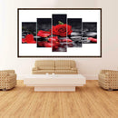 Rose 5D DIY Full Drill Diamond Painting Crafts 5-pictures Combination Kits