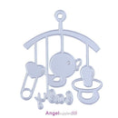 Cute Aeolian Bells DIY Metal Embroidery Stencil Scrapbook Craft Cutting Die